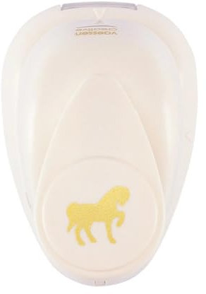 Vaessen Creative 21436-047 Perforatrice à levier cheval Plastique/Métal Pourpre 6,5 x 4,5 x 4,4 cm