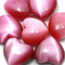 CrystalAge Pink Cat's Eye Heart ~45mm