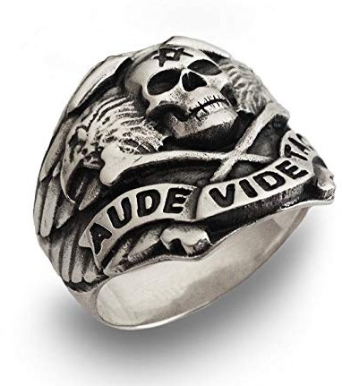 Neu Freimaurer Ring Sterling Silber 925 Herren Schmuck Juwelen Silverzone77