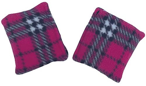Amazing Health Lavender scented Microwave Hand Warmers - One pair (Cerise Check)