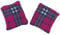 Amazing Health Lavender scented Microwave Hand Warmers - One pair (Cerise Check)