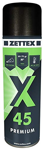 Zettex Sprühkleber 500ml X45, Super Kleber, Klebstoff für Profis