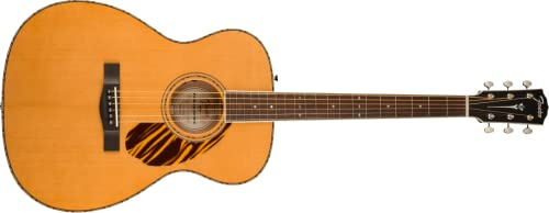 Fender PO-220E Orchestra, Ovangkol Griffbrett, Natur mit Koffer