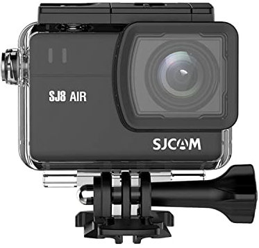 SJCAM SJ8 Air 2.33 160° Dynamic Ultra Lens Weitwinkel 8X Digital Zoom Bewegungserkennung 240fps H.265 1200mAh Ultra Wide Batterie Action Kamera Schwarz