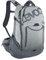 EVOC TRAIL PRO 16l Protektor Rucksack für Tagestouren & Trailriding, Fahrradrucksack (Backpack mit LITESHIELD PLUS Rückenprotektor, extra leicht, 3l Trinkblasenfach, Größe: L/XL) Steingrau/Carbon Grau