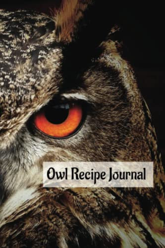 Owl Recipe Journal