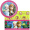 Blue Frog Toys Frozen Party - 8 Paper Plates and 1 Tablecover