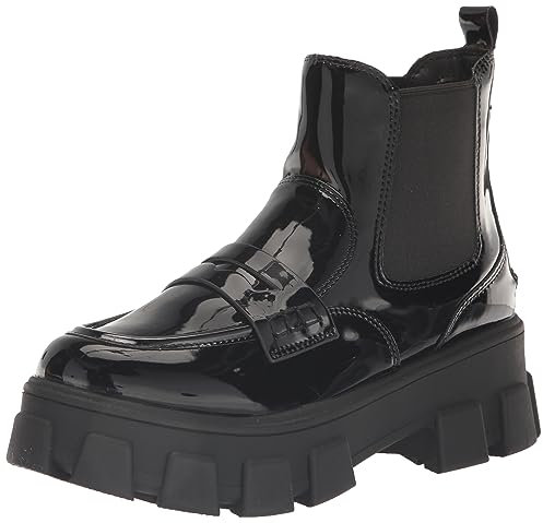 Circus NY by Sam Edelman Damen Dia Chelsea Boot, Schwarz Lack, 42 EU