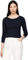Tommy Hilfiger Damen Langarmshirt Slim Fit Rundhalsausschnitt, Blau (Desert Sky), S