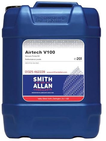 Premium Vacuum Pump Oil ISO 100 Fluid 20 Litre 20L