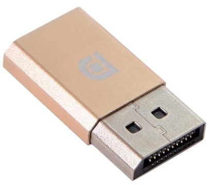 NFHK DP Virtual Display Adapter Displayport Dummy Plug Headless Ghost Emulator 2560x1600p @ 60Hz
