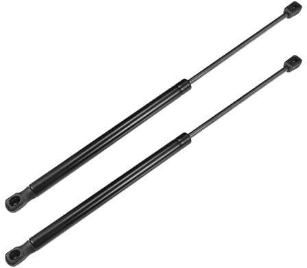 QUARKZMAN 2x Gasfeder Dämpfer Heckklappe Für Ford Focus Mk2 2004-2012 | Kohlenstoffstahl, Schwarz, Länge: 48.5/28.5cm, Durchmesser: 18/8mm, OE: 4M51A406A10AB