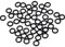 Uotyle Nitrilgummi O-Ringe Metrisch Dichtung Dichtungsring Dichtungen, 8mm AD 5mm ID 1,5mm Breite, Packung von 100