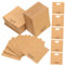 Hohopeti 100blätter Kraftpapier Ohrringhalterkarten Für Schmuckpräsentation Wiederverwendbare Schmuckverpackung Für Ohrringe Und
