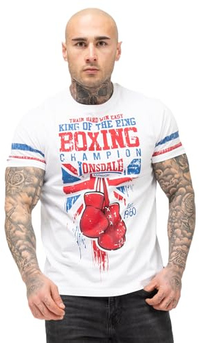 Lonsdale Herren T-Shirt Normale Passform CRUGMEER