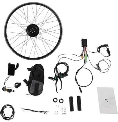 MccoMMon 700C 36V 250W E-Bike,Bürstenloser getriebeloser Umbausatz,Motorrad Hinterrad Elektroumbausatz,E-Bike Motor Umbausatz