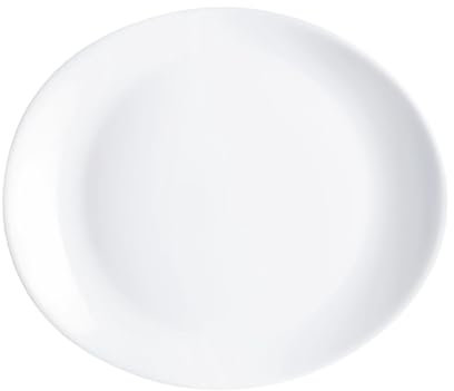 Luminarc BHL Friends Time Steak Plate, Large, White, 30 cm