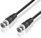 BestPlug 5 Meter Coaxial BNC Kabel, BNC Stecker auf BNC Stecker vergoldet, 50Ohm, Schwarz