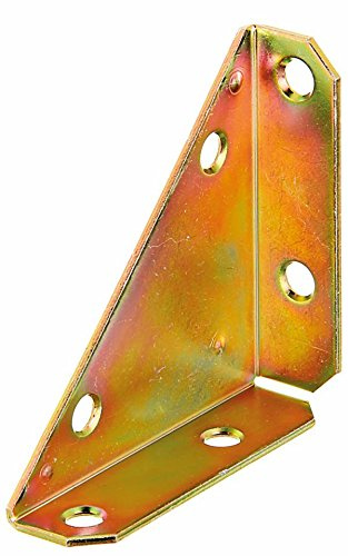 Alberts 849054 Eckplatte | sendzimirverzinkt | 75 x 75 x 105 mm | 25er Set