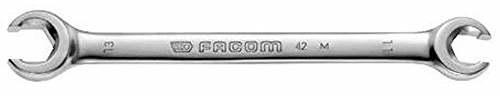 FACOM 42.10X12 Series 42 Metric 15 Degree Hinged Flare Nut Wrench, 10 mm x 12 mm Size