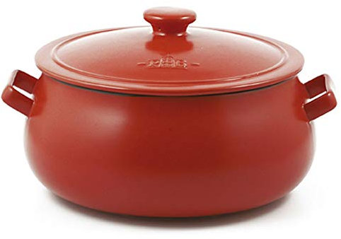 La Caja de Regalo de Porcelana Sapori Cacerola, Rojo, 6,8 l