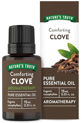 Nature's Truth - 100% de Pure del clavo del aceite esencial - 0.51 la Florida. onza.