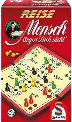 Schmidt Spiele 49324 Reise Mensch ärgere Dich Nicht, Spiel und Puzzle