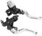Qiilu Brems und Kupplungsgeberzylinderhebel, 1 Paar 22 mm (7/8 ) Universal-Motorbremskupplungs-Hauptzylinder-Reservoirhebel(Silber)