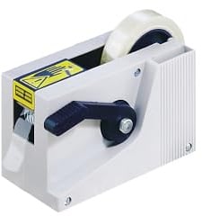 kaiserkraft | Klebebandspender halbautomatisch | für Bandbreite bis 25 mm | Längeneinstellung variabel
