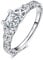 JewelryPalace Keltischer Vintage Zirkonia Verlobungsring Promise Verlobung Ring Silber 925 Damen, Silberringe Trauringe Damenring Hochzeitsringe Antragsring Entouragering Ringe Frauen, Damen Schmuck