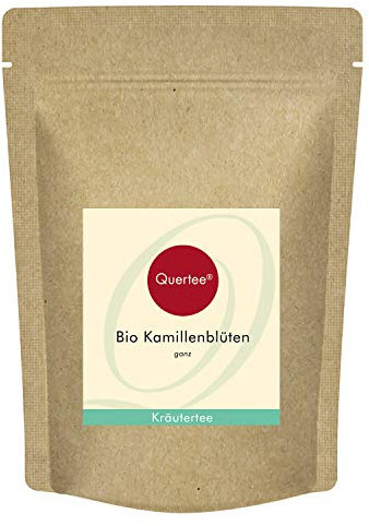BIO Kamillenblüten getrocknet 200 g - ganze Kamillenblüten - Kamillentee in Bio Qualität von Quertee