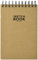 Sketchbook Honsell 33505 - Sketchbook Kraft Skizzenblock mit Spiralbindung, DIN A5, 120 Blatt, 100 g/m², robustes, recyclingfähiges Kraftpapier aus ungebleichten Naturfasern