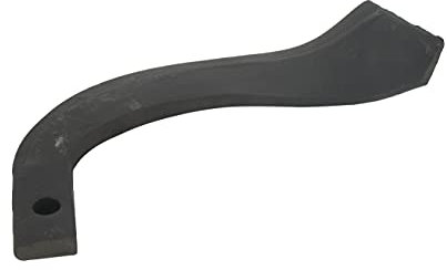 GREENSTAR - Couteau de Fraise 238mm - Adaptable Iseki, Kubota, Yanmar - Couteau Gauche Pour Fraise Arrière - Type Labour - L : 238mm, h : 40 mm, trou diamètre 10,5 mm