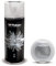 Polisan Spray Paint | Metallic Aluminium | Perfect for Radiator, Plastic, Fabric, Metal, Wood, Bike, Marking | 400ml | RAL 9006 | Single Pack
