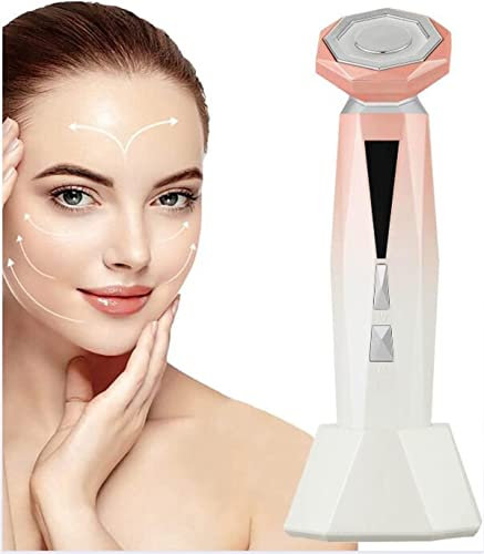 Dispositivo De Belleza Facial EMS Masajeador Facial De Radiofrecuencia Para Limpieza, Antienvejecimiento, Eliminación De Arrugas, Estiramiento De La Piel