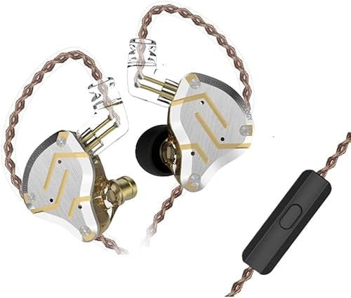 KZ ZS10 Pro IEM Kopfhörer, KZ In-Ear-Monitor-Kopfhörer, 4BA 1DD kabelgebundener Kopfhörer, Multi-Treiber, In-Ear-Kopfhörer, IEM, kabelgebundener Gaming-Kopfhörer, Bühnenmonitor für Sänger, Gitarristen