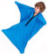 WGUST Sensory Compression Body Sock, Sensory Body Sack bietet Ganzkörperkompression - Autismus/ADHS/SPD - mit beruhigender Wirkung (Color : Sky Blue, Size : L/Large-71 * 142cm)