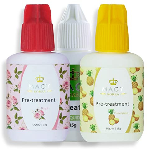 P-Beauty | Premium Wimpernverlängerung Pre-Treatment Reiniger Cleanser Entfetter | Professionelle Vorbehandlung | Exotischer Ananas-Duft | 15g