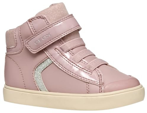 Geox Garçon Fille B GISLI Girl A Basket, Rose, 25 EU