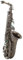 saxophon Altsaxophon E Flat Mattschwarz Musikinstrumente Sax Professionelles Holzblasinstrument mit Koffer (Color : Leather bag)
