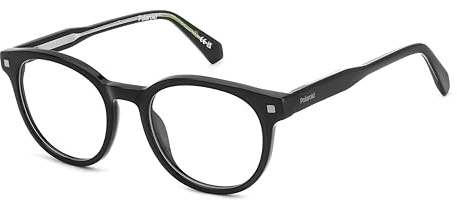 Polaroid Herren Brille mit Sehstärke Panthos | Gefertigt aus Öko-Acetat, optional mit Sonnenbrillentönung oder Blaulichtfilter, inklusive Brillenetui
