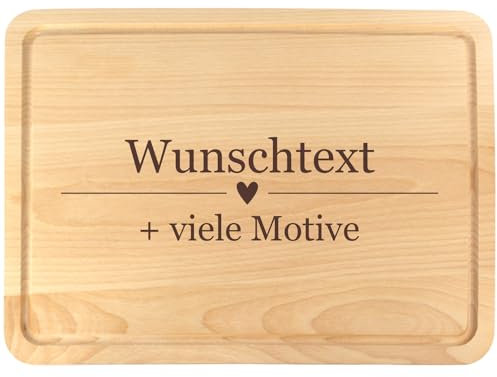 Mama Brettchen mit Gravur – Name + Motiv – 30x20 cm groß, personalisiertes Frühstücksbrettchen aus Holz zum Geburtstag, Muttertag, Ostern, Geschenk für die beste Mutter, Geschenkidee