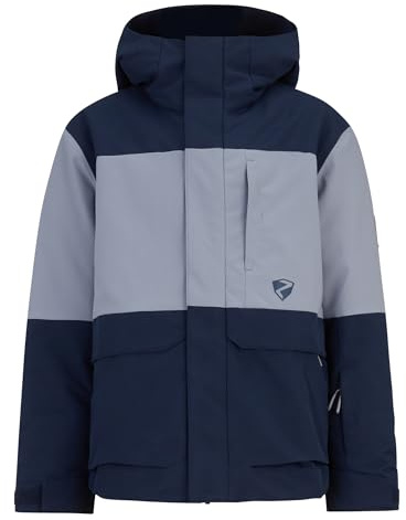 Ziener Unisex Kinder Alim Ski-Jacke/Winterjacke | warm, atmungsaktiv, wasserdicht