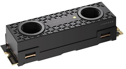 Corsair MP700 PRO SE Hydro X Series 2 TB M.2 PCIe Gen5 x4 NVMe 2.0 SSD – M.2 2280 – Bis zu 14.000 MB/s Sequenzielles Lesen – Hochdichter TLC NAND – Vorinstallierter Wasserkühler – Schwarz