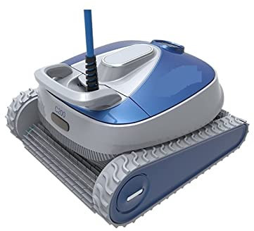 Pool Cleaner,Automatic Robotic Pool Cleaner, Climbing Wall Remote Control Swimming Pool Cleaning Robot,Pool Cleaner Floor Vacuum Robotic with Large Capacity Filter Basket and 59 Fe