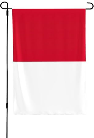 YHBLYKXP Flagge von Monaco, doppelseitig, 71,1 x 101,6 cm (dünn), Rasenflagge, Terrasse, dekorative Flagge