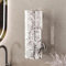 Dispenser di sapone per doccia a ventosa, montaggio a parete, senza trapano, dispenser autoadesivo per shampoo e balsamo per doccia, per cestino da bagno, ripiani, organizer, cucina (Clear)