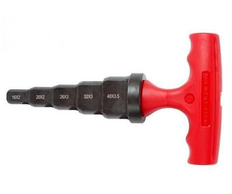TH16-20-26-32-40 calibratore per tubi multistrato