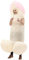 WENZPING Costume Gonfiabile Adulto,Vestito gonfiabile,Rosa Costumi di Halloween,Costume Gonfiabile Un Pezzo Vestiti Divertenti per La Festa di Single Halloween Blow Up per Adulti