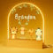 iDIY Personalisierte Geschenke Baby - Nachtlicht Personalisiert, Babygeschenke zur Geburt Mädchen, Geschenk zur Geburt Junge - Dschungelfreunde